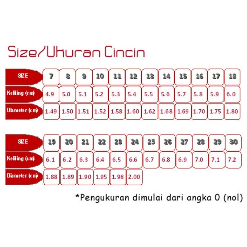 Cincin Perak Asli Silver 925 Lapis Emas Putih Model Permata 1 Kotak keliling - Perhiasan Perak Asli