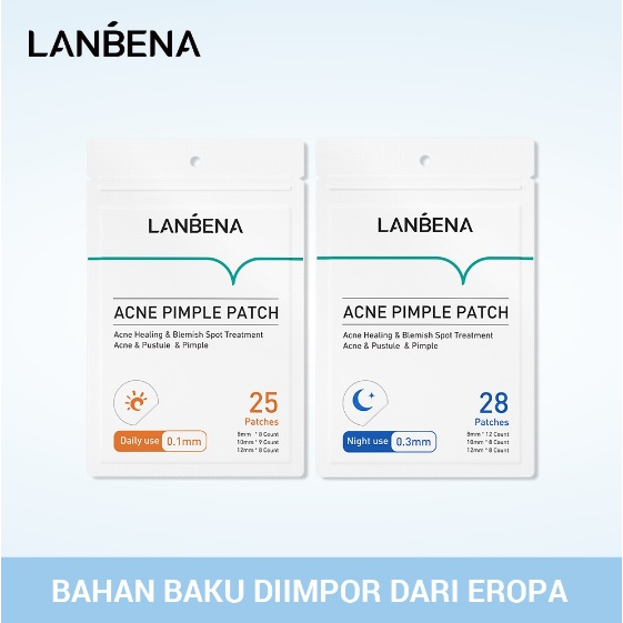 Lanbena Acne Pimple Patch Obat Jerawat Masker Jerawat Penghilang Jerawat Stickers Invisble Stiker Perawatan Jerawat Oil Control