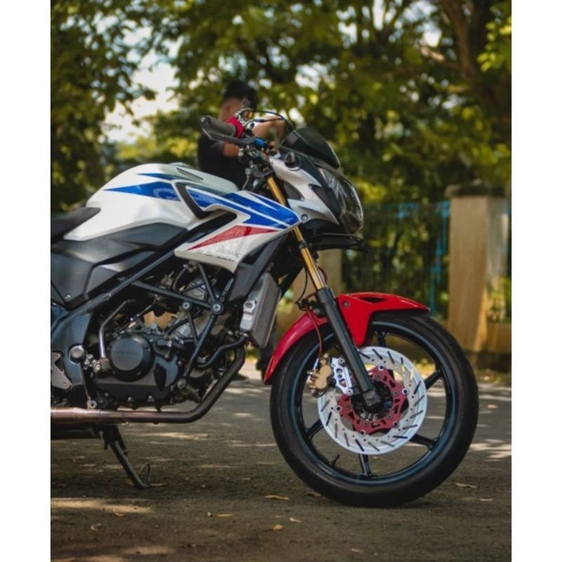 STRIPING STANDAR ORI CB 150R OLD 2014 LIS STICKER DECAL ORI BERKUITAS CB150R lama 2014