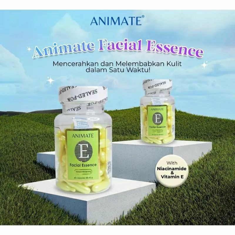 ANIMATE Facial Essence Instan Whitening 60 Caps