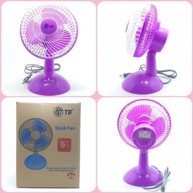 TD/Kavolux Kipas Angin Meja 6&quot; / Desk Fan 6 Inch