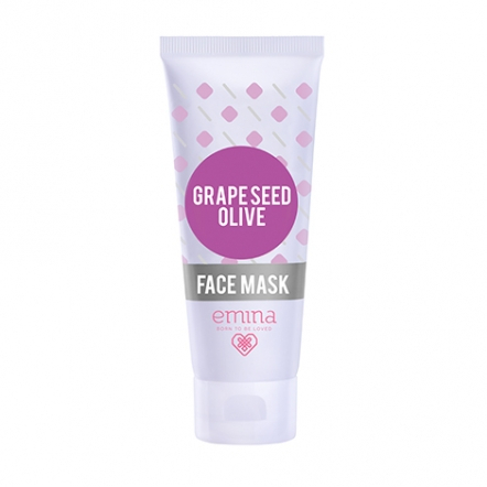 ✨ AKU MURAH ✨ EMINA Grape Seed Olive Face Mask 60 ML [BPOM]