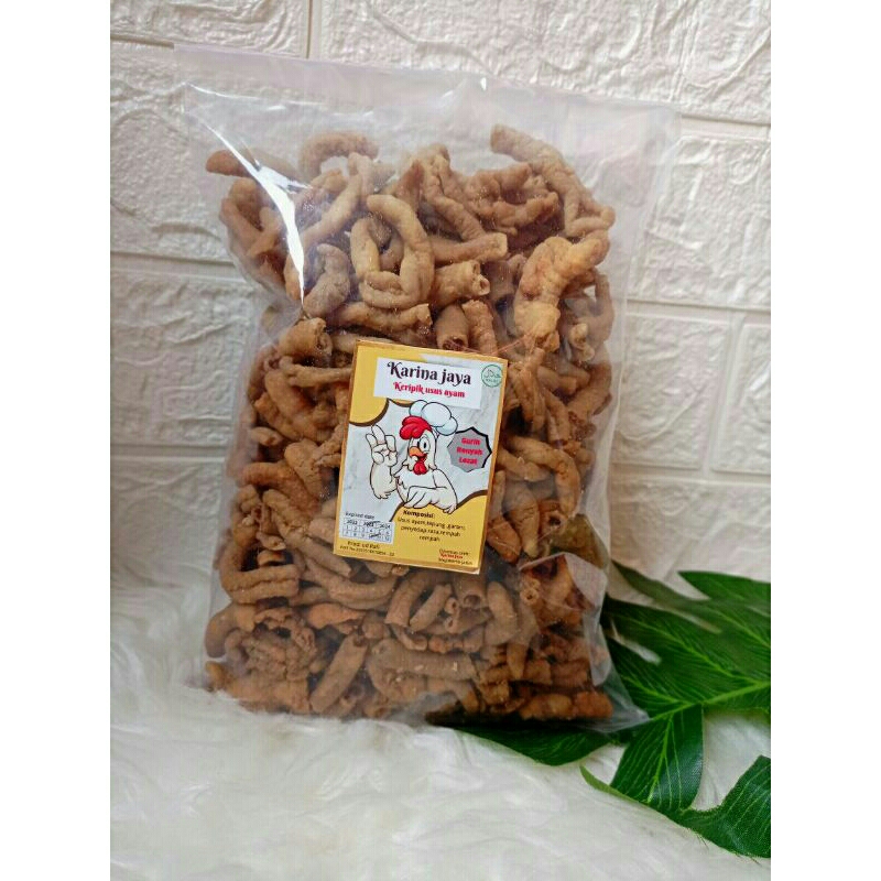 

keripik usus 1/2 kg 500 gr kripik usus crispy crispy