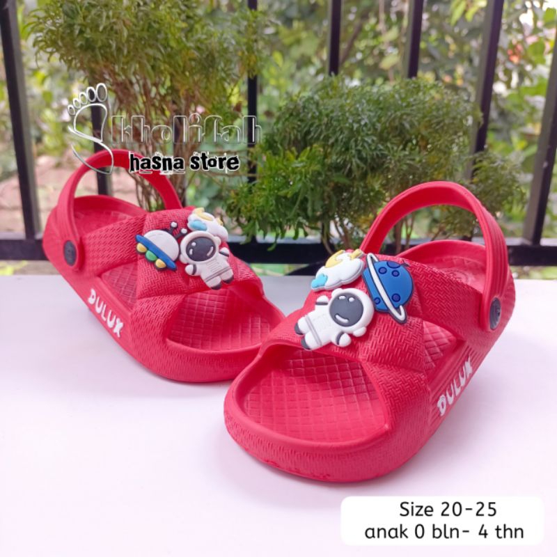 Sandal Kokop silang anak laki-laki astronot dulux series 539e/d-1