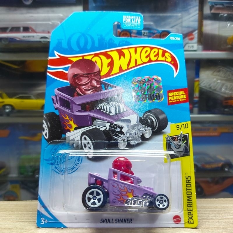 HOT WHEELS SKULL SHAKER - TREASURE HUNT REGULER - FS 2021