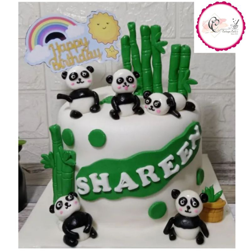 

Kue Ulang Tahun Panda / Panda Cake / Kue Ultah Kungfu Panda