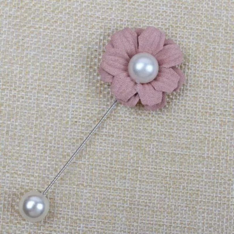 COD Medan termurah/Mutiara korean Bros pearl pin/Tuspin bunga-Mutiara