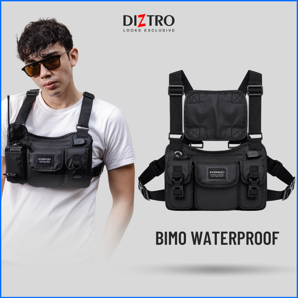 Chest Bag Waterproof Tas Dada Pria Tactical Anti Air Chest Rig Bag CB 2