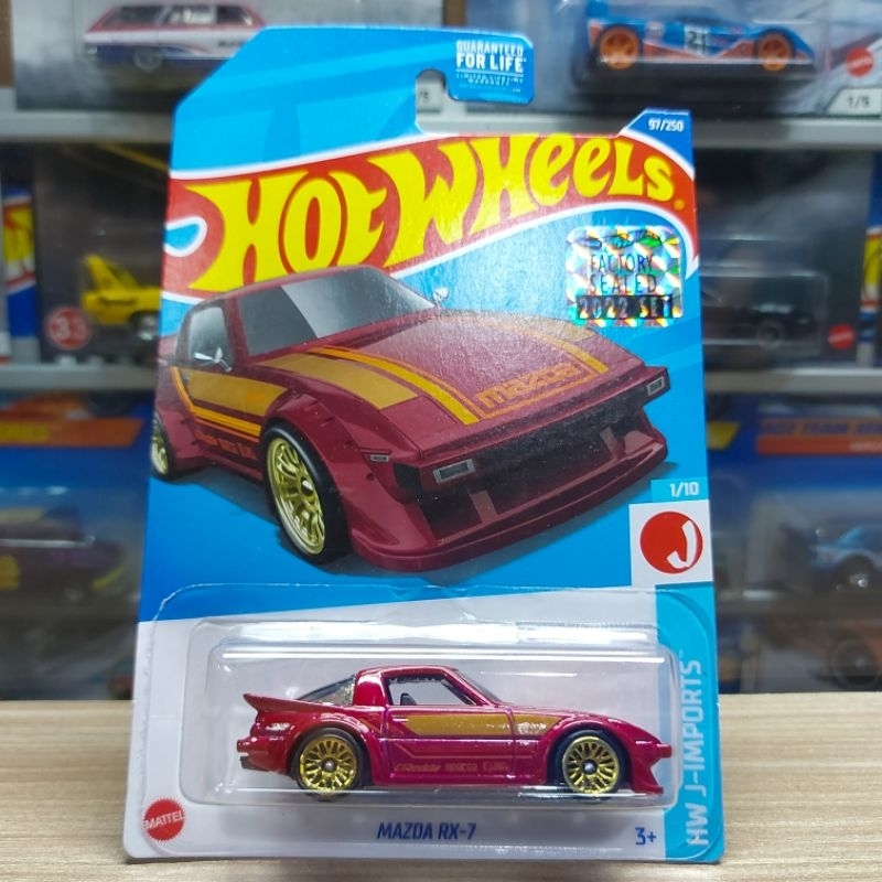 HOT WHEELS MAZDA RX 7 RED - FS 2022