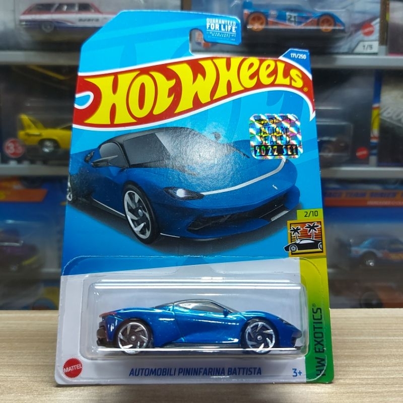 HOT WHEELS AUTOMOBILI PININFARINA BATTISTA BLUE - FS 2022