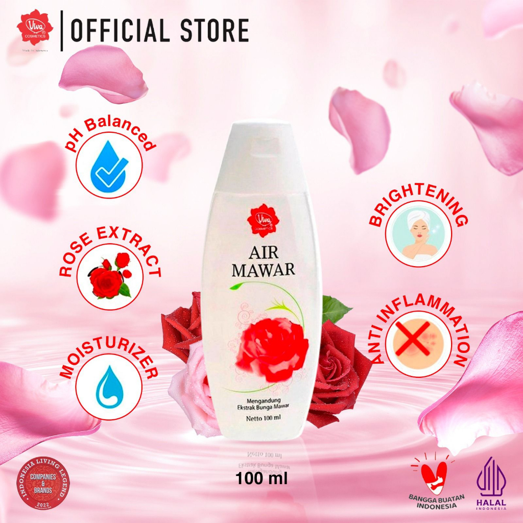 Viva Air Mawar 100 ml