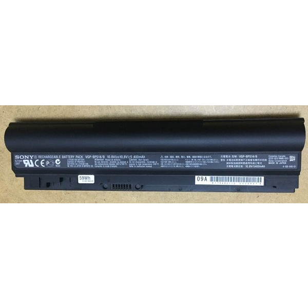 BATERAI BATTERY SONY VAIO BPS14 BPS 14  BPL14 BPL 14 VGP-BPS14 VGN-TT ORI