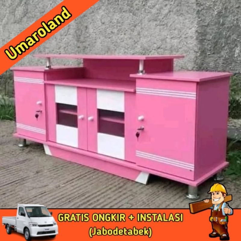 Meja Tv 32"inch Minimalis Modern Konsol TV Terbaru