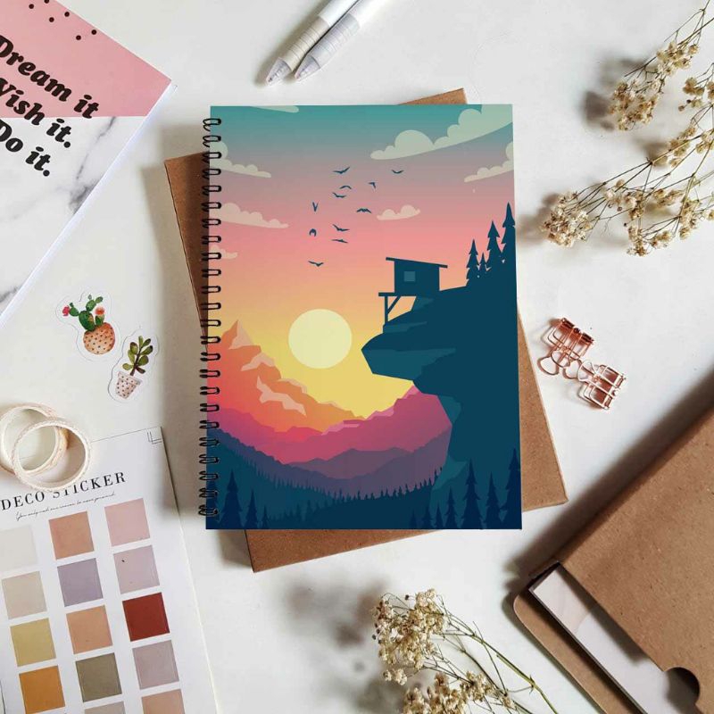 

NOTEBOOK NOTES A6 BUKU TULIS CATATAN DIARY BOOK JOURNAL BOOK BUKU TULIS LINE GRID