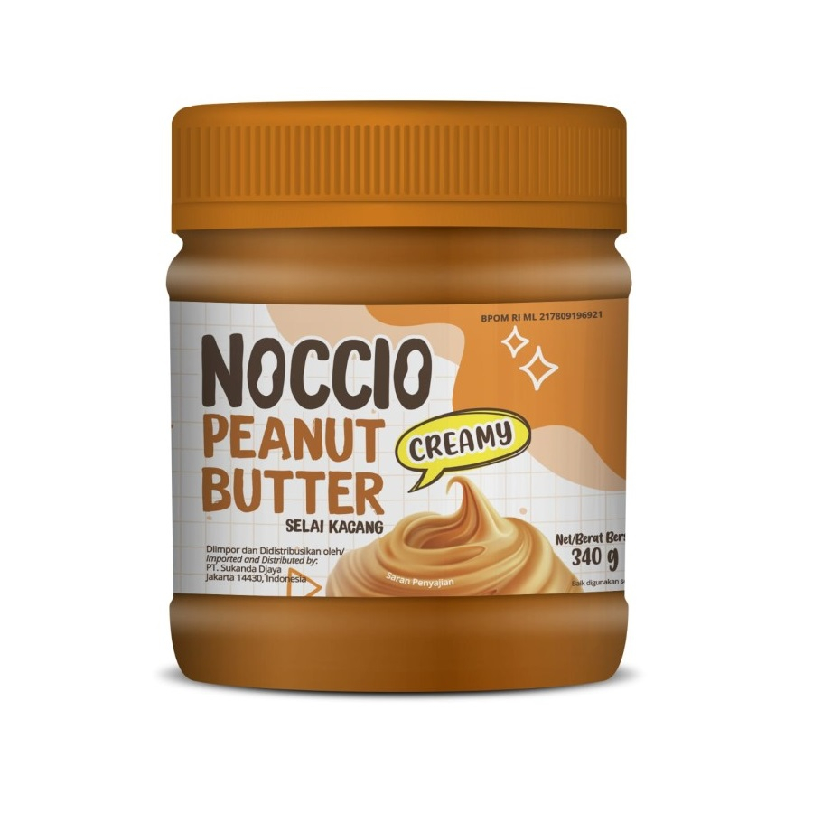 

selai kacang peanut butter noccio creamy 340