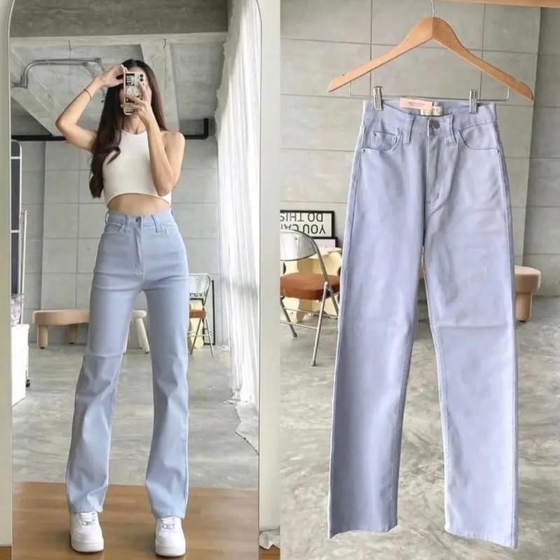 MAHKOTA CELANA KULOT JEANS WANITA // HIGHWAIST PREMIUM  // KULOT LOOSE TERBARU