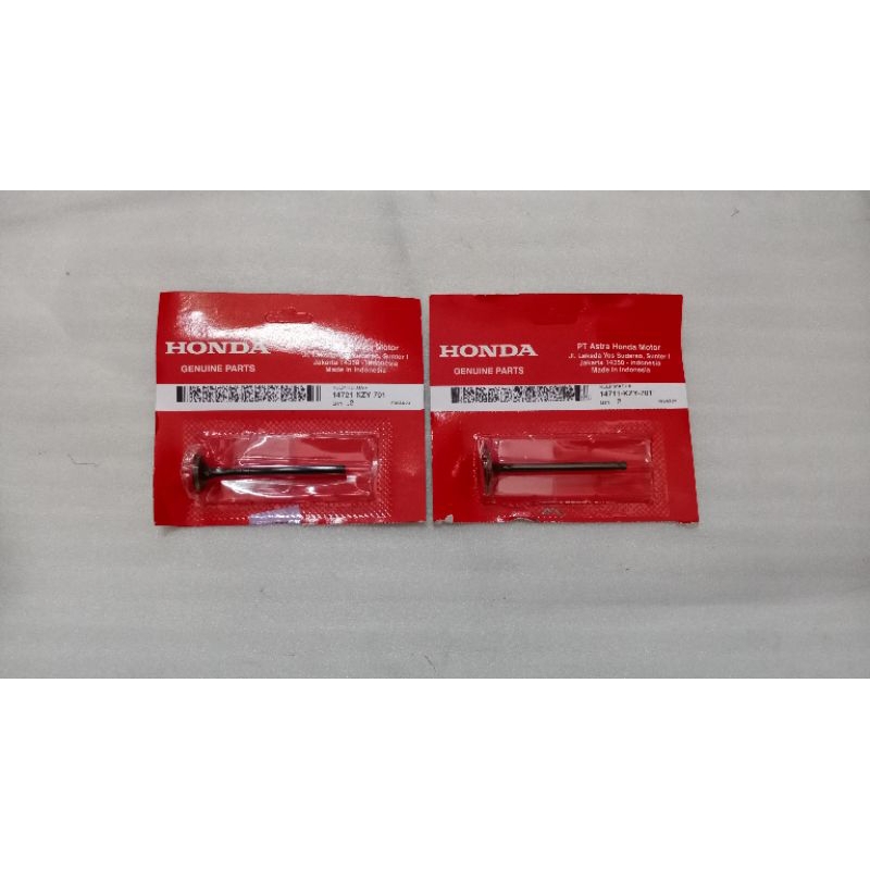 Klep Set Asli AHM Vario 150 eSP 14721-KZY-701 & 14711-KZY-701