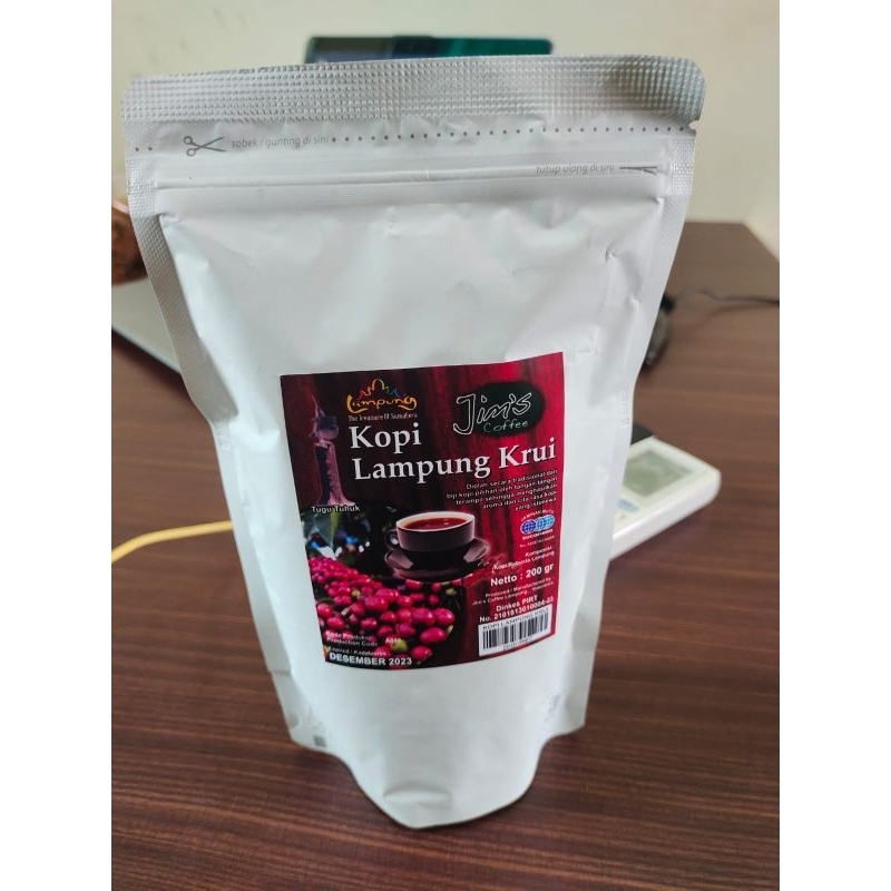 

Kopi robusta Lampung krui