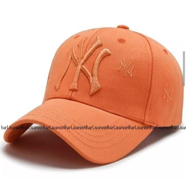 NY [new york] Korea Topi Baseball Pria/Wanita Terbaru Kekinian