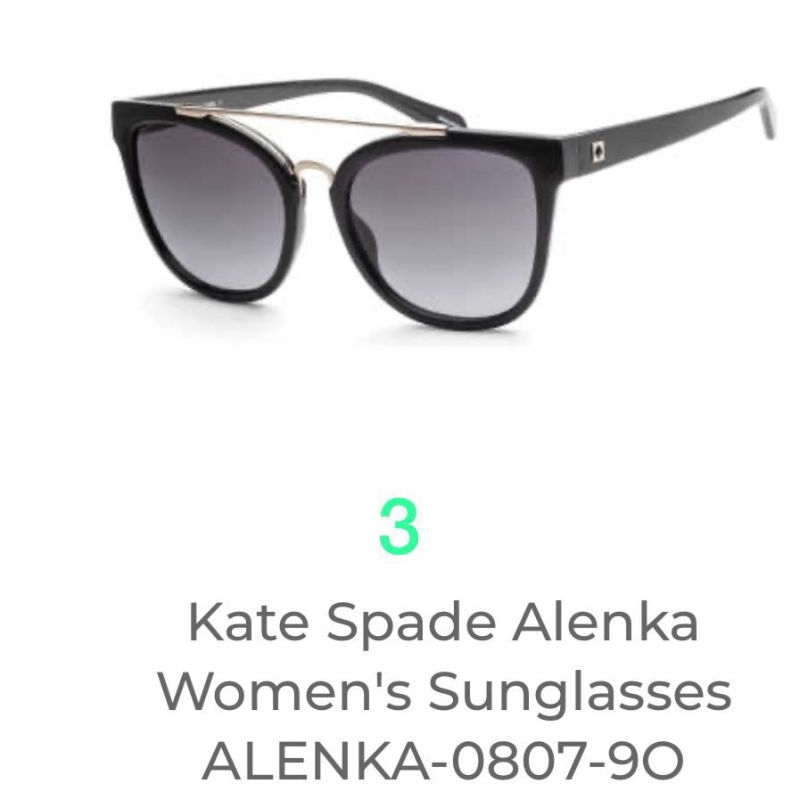 Kate spade alenia sunglasses women