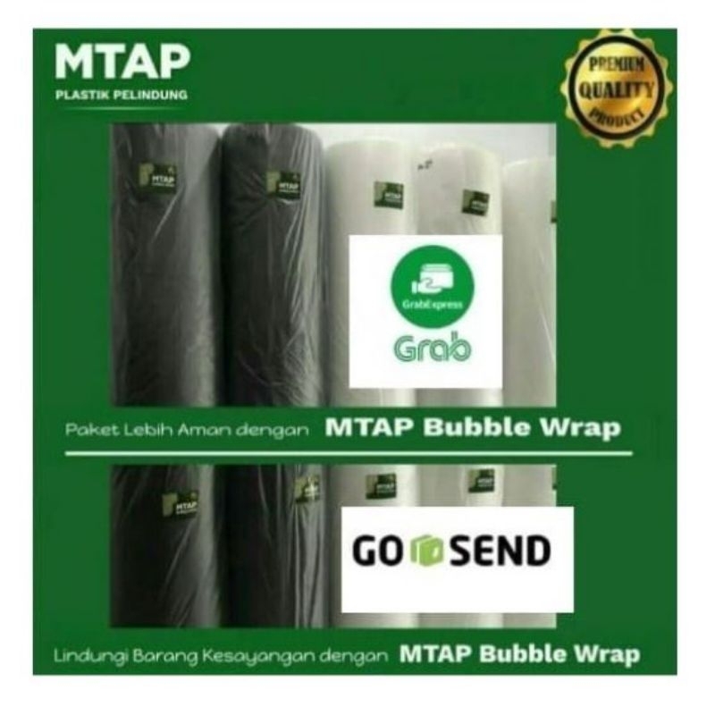 bubble warp 1 roll bahan tebal uk 125cm x 50 meter