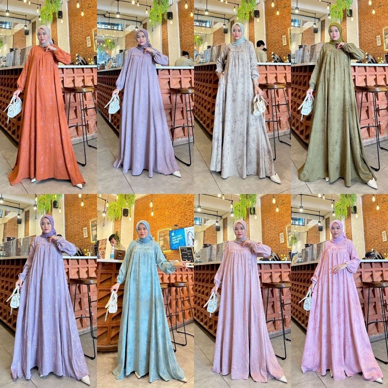 Soraya Dress Linen Bordir Ori By R Filly