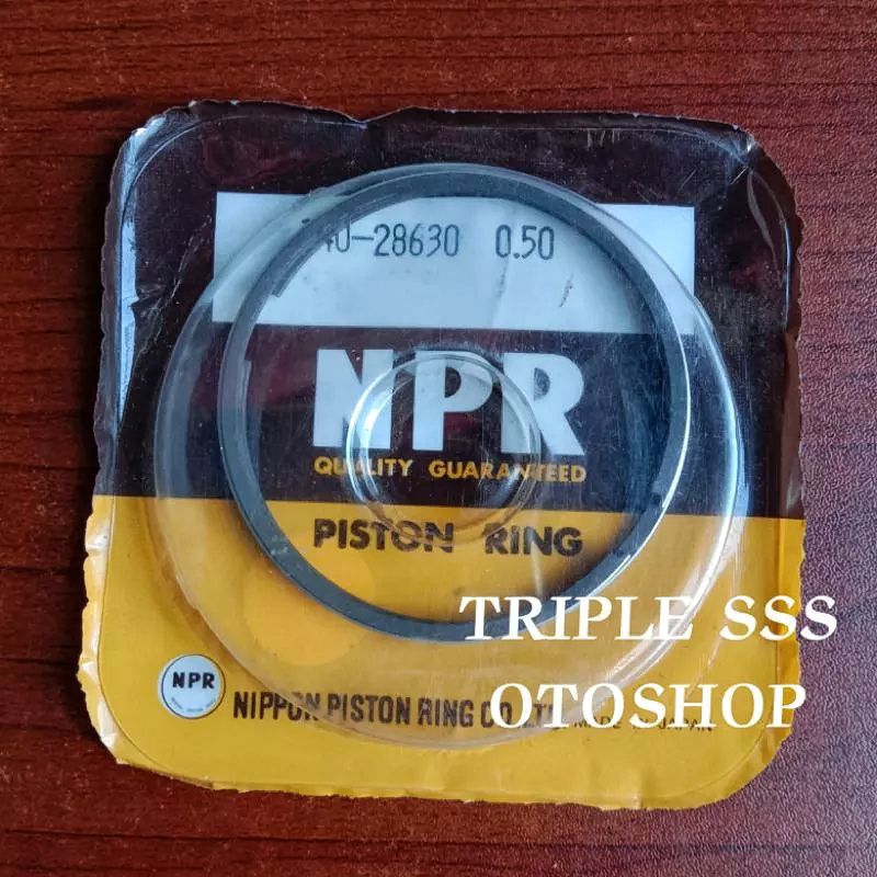 RING PISTON / SEKER NPR NPP SUZUKI GP100 / A100 TIPIS / A 100 / GP 100 OVERSIZE STD/50/100