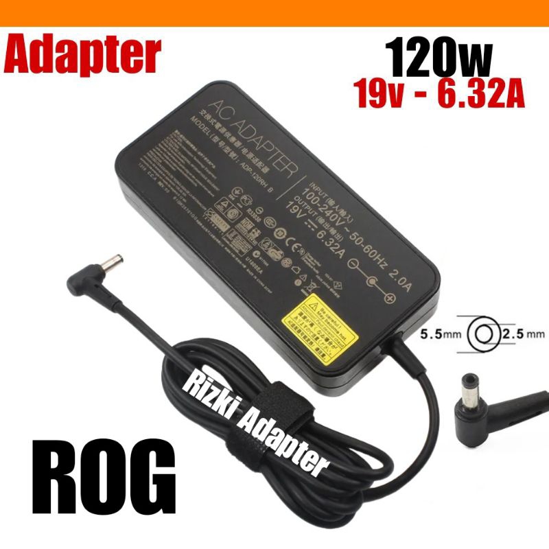 Adapter Charger Laptop Asus Rog GL551J GL551JW GL551JX GL551JM GL551 GL552VW GL552V GL552JX GL552VX GL552VL GL552J GL552 GL553VE GL553VD GL553