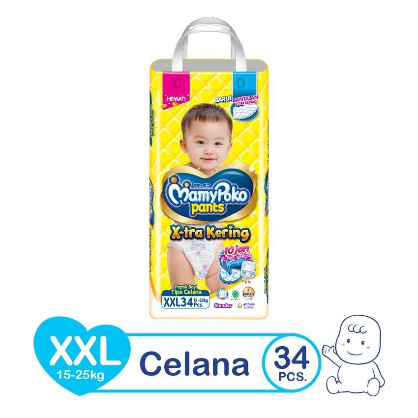 Mamypoko Pants  Standar XXL 34 - 1 Mamypoko Pants Standar XXL 34