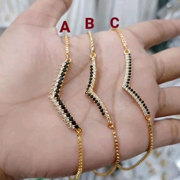 gelang, cincin, kalung, emas muda kadar 15% (CEK BERAT DI VARIASI