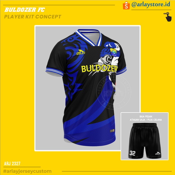 JERSEY FUTSAL ARLAY KEREN - BAJU SEPAKBOLA BADMINTON PRINTING CUSTOM GRATIS LOGO NAMA NO PUNGGUNG #1