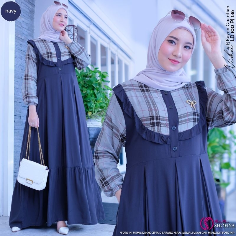 VISKA,FLORA,NIKA ,NABILA Series Maxi Dress Ori Shofiya