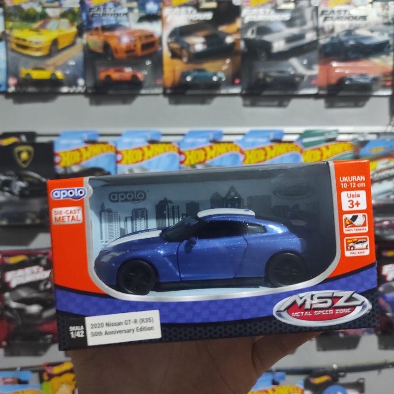 Apolo Diecast 2020 Nissan GTR R35 50th Anniversary Edition