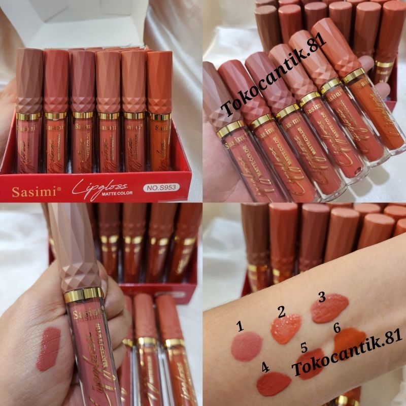 [ SATUAN ] SASIMI LIPCREAM MATTE COLOUR S953