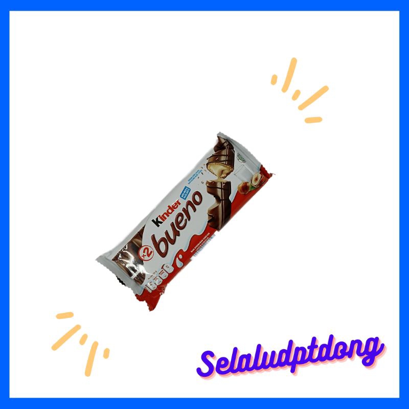 

Kinder bueno 43gr coklat, kinder