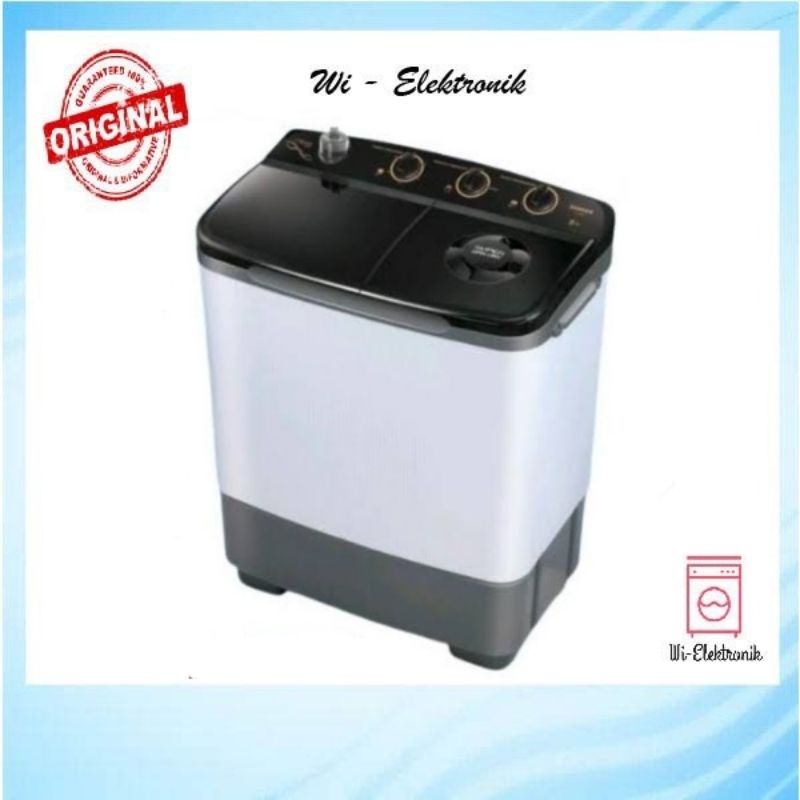 Mesin Cuci 2 Tabung Sanken TW-8900BK Mesin Cuci 2 Tabung Sanken TW8900BK Mesin Cuci 2 Tabung Sanken 