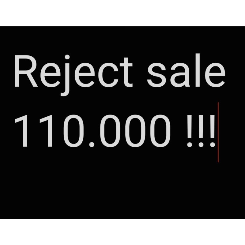 REJECT SALE SETELAN SET BIGSIZE  SERBA 110.000 