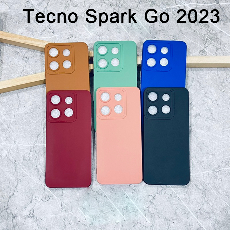 Softcase Tecno Spark Go 2023 Tecno POP 7 Tecno POP 7 Pro Case 3D Pro Camera Gel Silika Casing