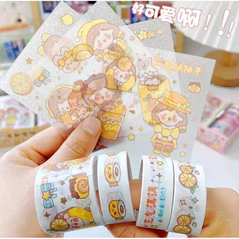 Stiker Roll|Stiker PVC|Stiker Momo Lucu