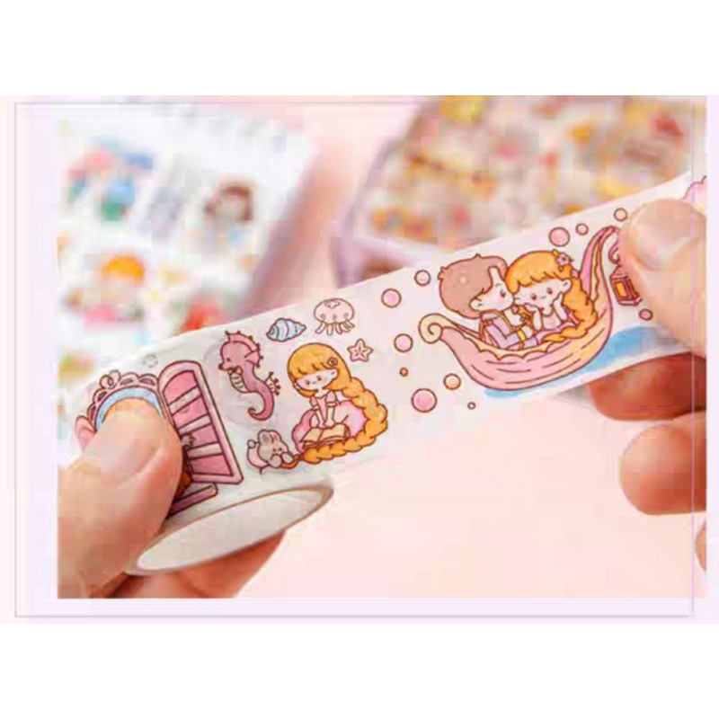 Stiker Roll|Stiker PVC|Stiker Momo Lucu