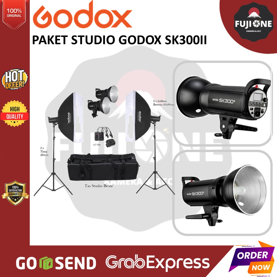 PAKET STUDIO GODOX SK300II / GODOX SK300-II