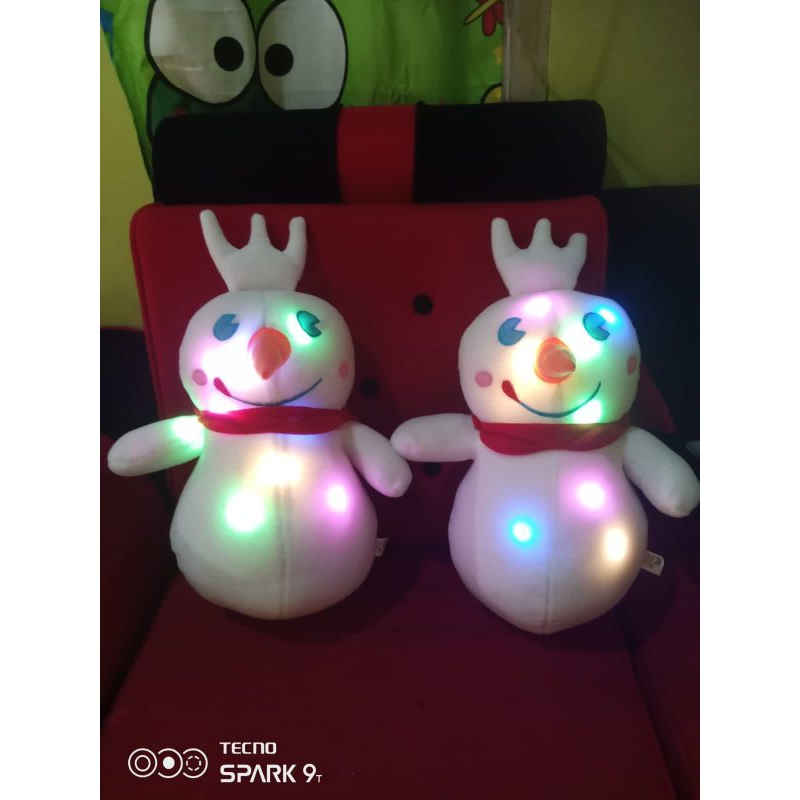 boneka mixue led/non led viral ukuran L(40cm)