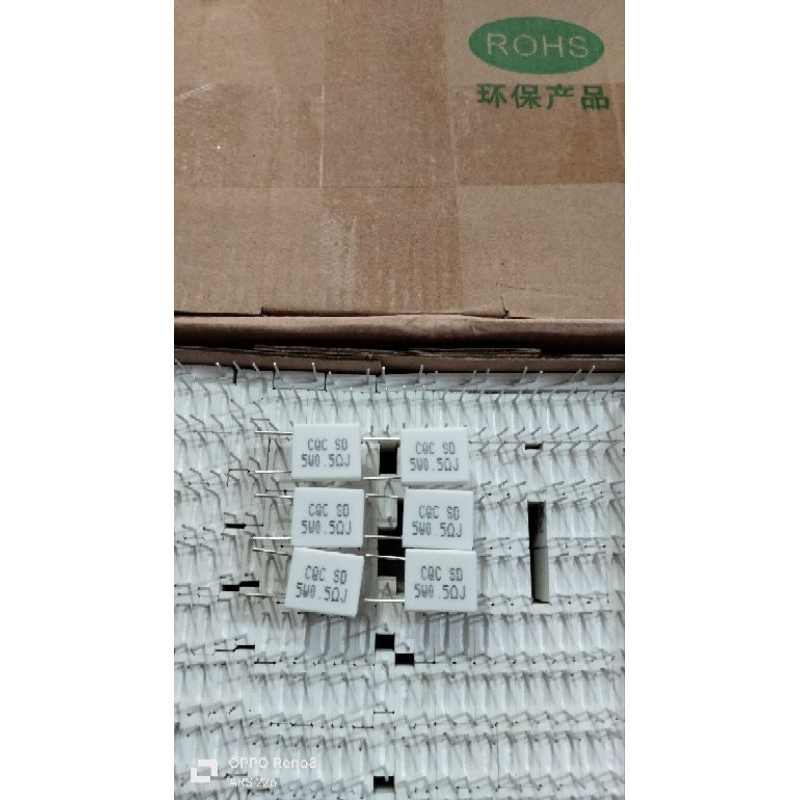 R Nobel 5W 0,5 OHM ROHS