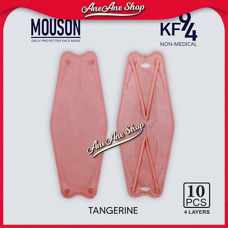 Masker Mouson KF94 4ply Tangerine