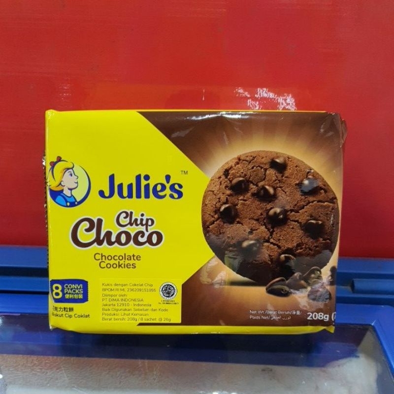 

Julie's Chip Choco Chocolate Cookies 208gr