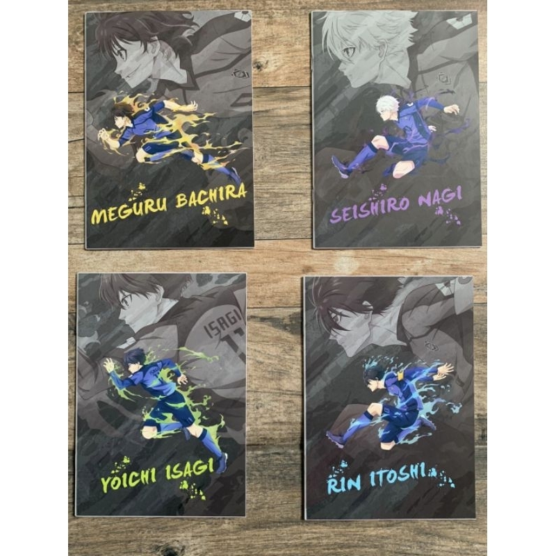 

Blue Lock x Seven Eleven A5 Clear File & Notebook Official Merch