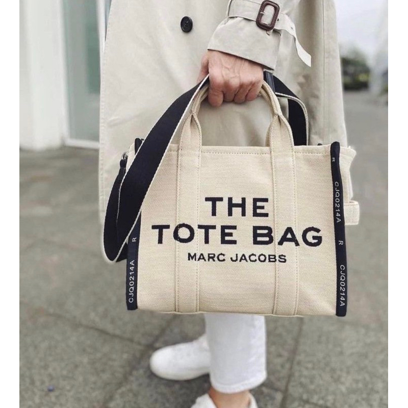 Marc The Jacquard Tote Bag - Neutral