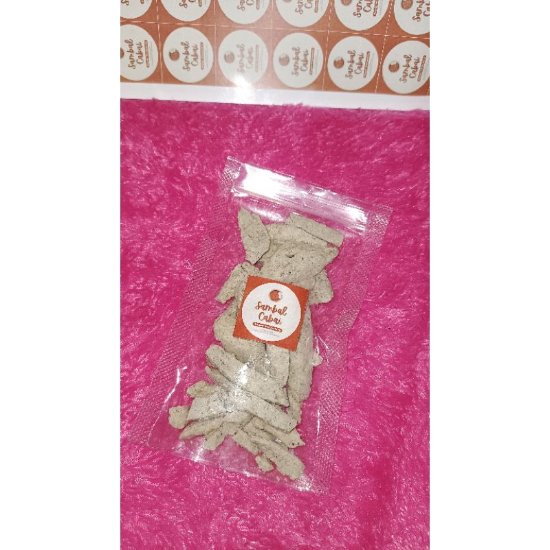 

Basreng pedas daun jeruk