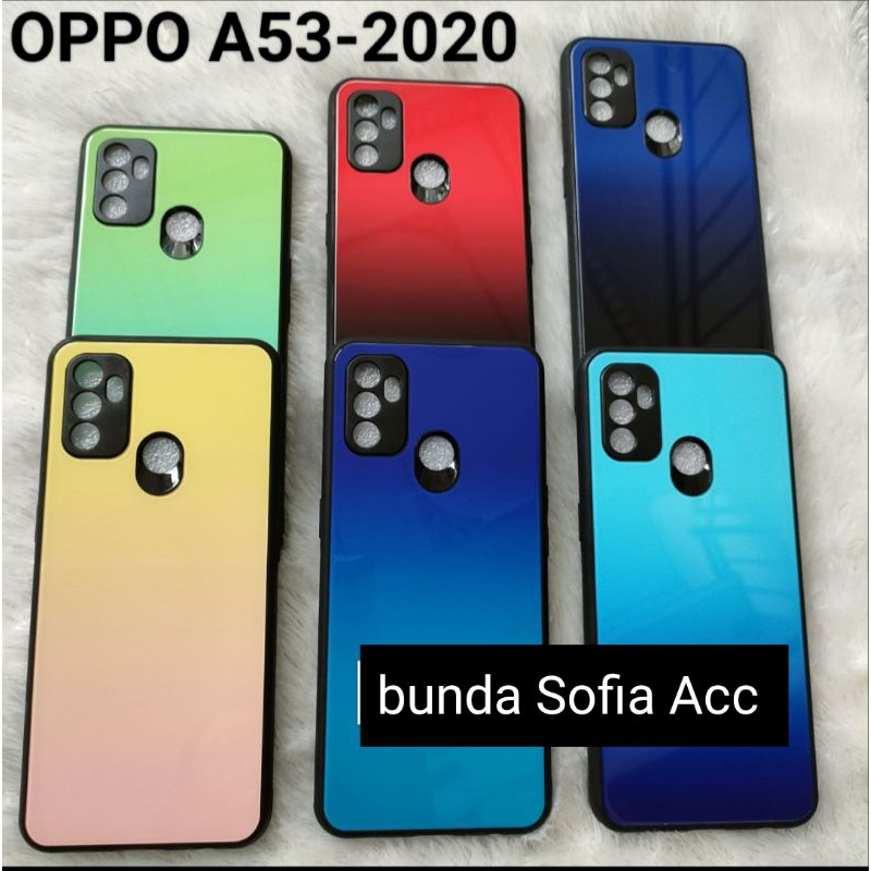 Softcase metalik bahan bagus mengkilat for Oppo A53-2020