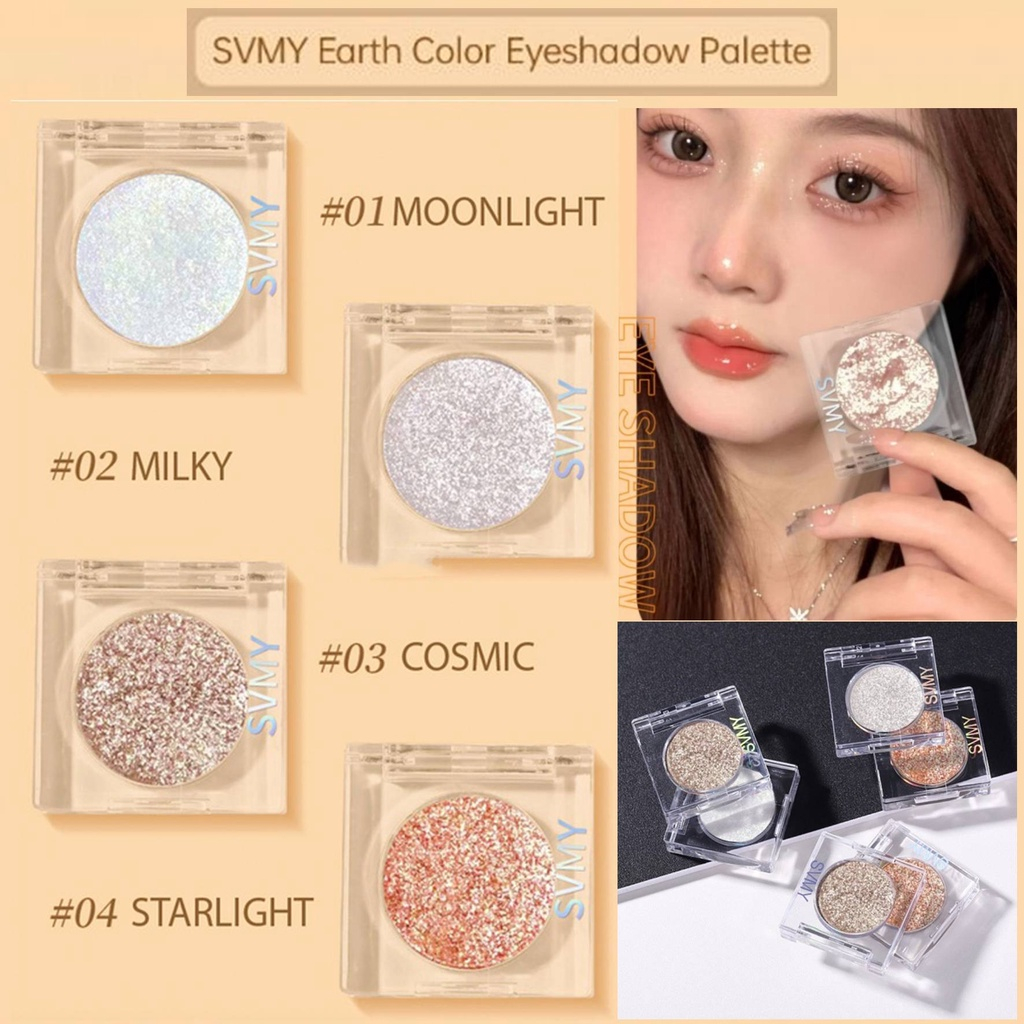 Lameila Liquid Glitter Eyeshadow Pearl Light Highlight Handaiyan Eye Beauty Korean Make Up Korea Kpop Glitter Mata Blink Twinkle Cosmetic Wedding Party Cosplay Kosmetik Pallete